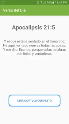 Spanish Bible Reina Valera android App screenshot 0