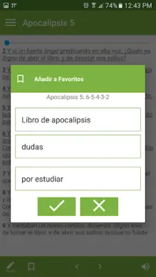 Spanish Bible Reina Valera android App screenshot 1