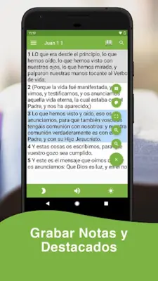 Spanish Bible Reina Valera android App screenshot 6